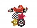 F1 Racing Red Car Balloon Bouquet