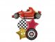 F1 Racing Red Car Balloon Bouquet