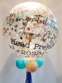 Congrats Grad Personalized Jumbo Helium Latex Balloon