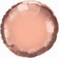 Rose Gold Round Shape Mylar Balloon