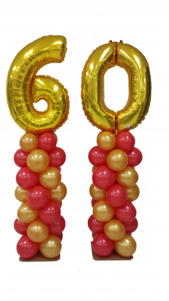 Megaloon Number Balloon Column (1 Pair)