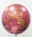 Red Wine Customize ORBZ Balloon