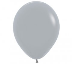 Grey Colour Helium Latex Balloon