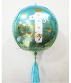 Customised 1st Birthday Little Prince Orbz Balloon