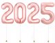 New Year 2025 Megaloon Rose Gold Foil Balloon