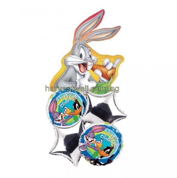 Looney Tunes Bugs Bunny Balloon Bouquet