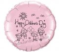 Customised Print Happy Children's Day on Foil Balloon