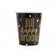 Metallic HBD 9OZ Paper Cup 8pcs