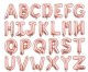 Megaloon Alphabet Rose Gold Foil Balloon