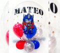 Personalised Transformer Optimus Prime Theme Bubble Balloon