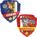 Paw Patrol Chase Marshall Super Shape Mylar Balloon