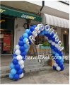 Balloon Arch with Mini Alphabets