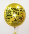 Customize Blessed Dad ORBZ Balloon