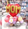 Love Mommy Organic Balloon Centerpiece