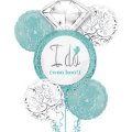 I Do Diamond Ring Tiffany Balloon Bouquet