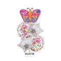 Happy Birthday Butterfly JR Balloon Bouquet