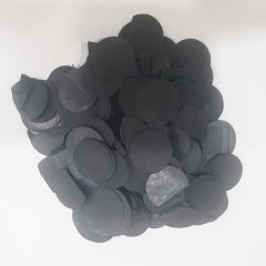 Black Tissue Confetti