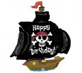 Pirate Happy Birthday Mylar Balloon