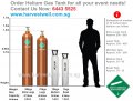 [10 Litres] Medium Helium Gas Tank Include Delivery & Collection