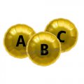 One Letter or Number Print on Foil Balloon