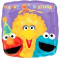 Sesame Street 1st Birthday Mylar Balloon