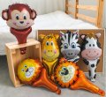 Lion Head Handheld Foil Balloon