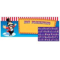 BIG TOP BIRTHDAY PERSONALIZE GIANT BANNER