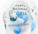 Personalised Frozen Elsa Theme Bubble Balloon