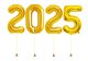 New Year 2025 Megaloon Gold Foil Balloon