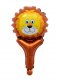 Lion Head Handheld Foil Balloon