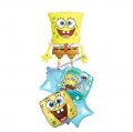 Spongebob Squarepants Happy Birthday Balloon Bouquet