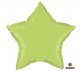 Lime Green Star Shape Mylar Balloon