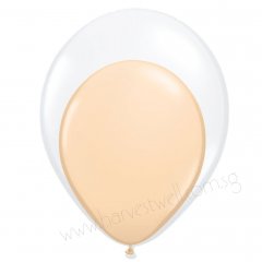 Peach Balloon IN Balloon