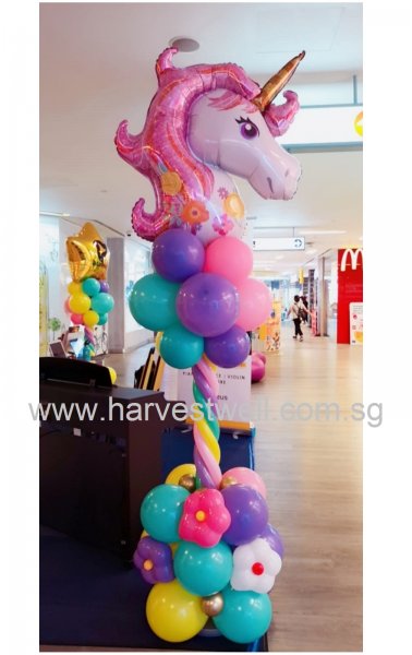 DIY Large 55 Candy or Unicorn Birthday Balloon Sculpture, Pastel Coloured  Balloon Sculpture , DIY Kit, No Helium Required, Number Balloon -  New  Zealand