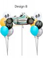 F1 Racing Car Balloon Bundle Set