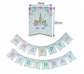 Unicorn Birthday Jointed Banner