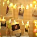 LED Photo Clips String Lights